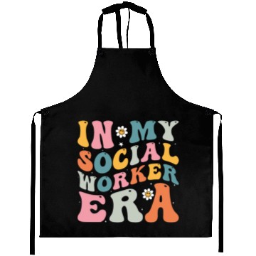 Discover In My Social Worker Era Aprons