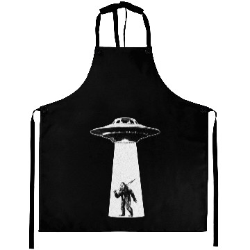 Discover Bigfoot Ufo Cryptozoology Aprons