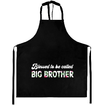 Discover Blessed To Be Called Big Brother Aprons