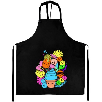 Discover Multi Colorful Sweet Gang Aprons