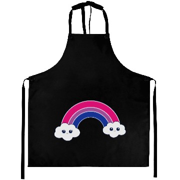 Discover bi rainbow bisexual pride lgbtq kawaii csd Aprons