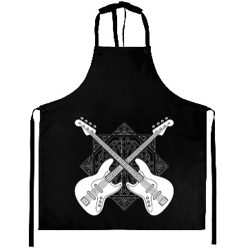 Discover Bass Guitar Bassist Pattern Aprons