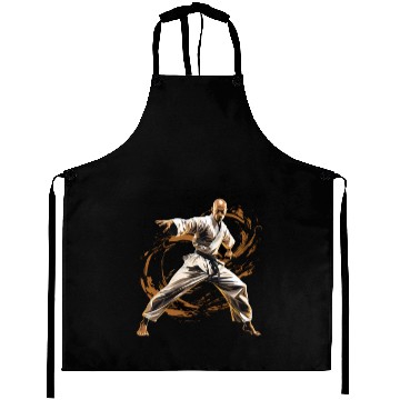 Discover Karate Taekwondo Fighter Martial Arts Aprons