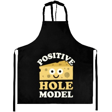 Discover Positive Hole Model Swiss Cheese Lover Aprons