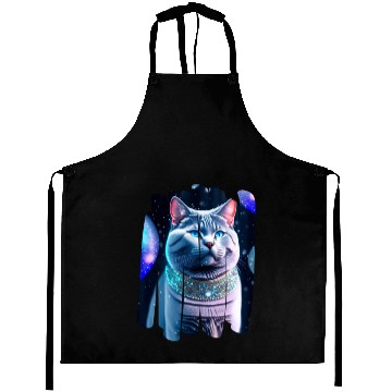 Discover Cat From Future Aprons