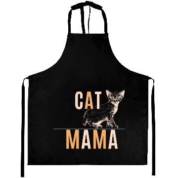 Discover Cat Mom Cute Love Aprons