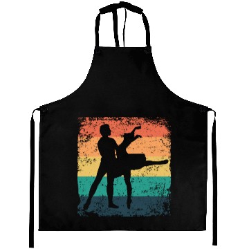 Discover Ballet Dance Couple Vintage Ballerina Aprons