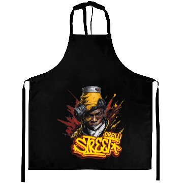 Discover Street Crew Hip Hop Aprons