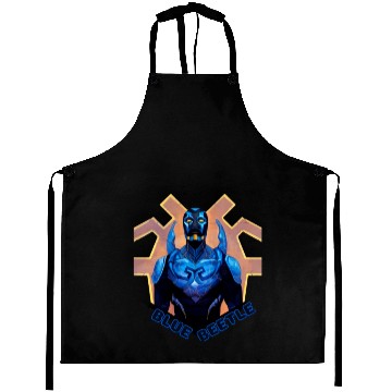 Discover Blue Beetle Aprons