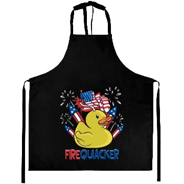 Discover firequacker American 4th of July Firecracker Aprons