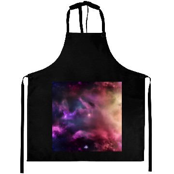 Discover Galaxy nebula abstract design Aprons