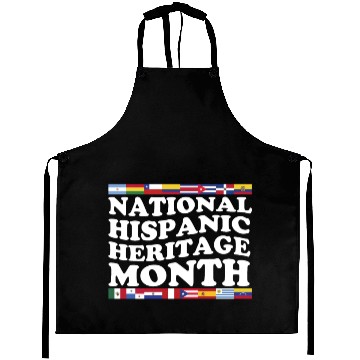 Discover Hispanic Heritage Month National Latino Countries Aprons