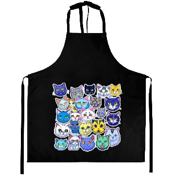 Discover Hilarious Meme Cats: Shareable Humor Pack Aprons