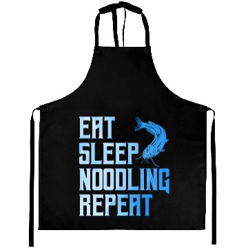 Discover Flathead Fish Eat Sleep Noodling Repeat Catfish Aprons