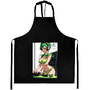 Discover Sexy DJ Pin Up 009 Aprons