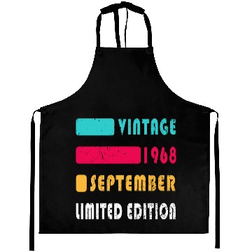 Discover september 1968 Anniversary september 1968 septembe Aprons