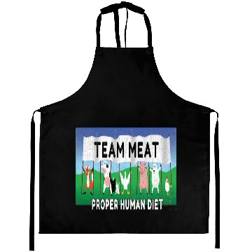 Discover Team Meat The proper human diet Aprons