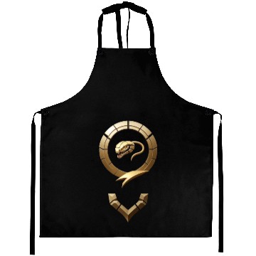 Discover Snake Art Icon Aprons