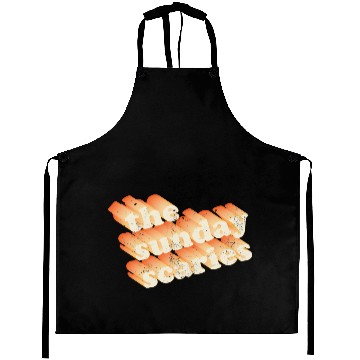Discover Sunday Scaries Typography Aprons