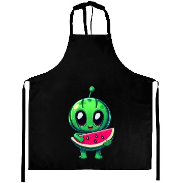 Discover Green Alien meets Juicy Watermelon Aprons