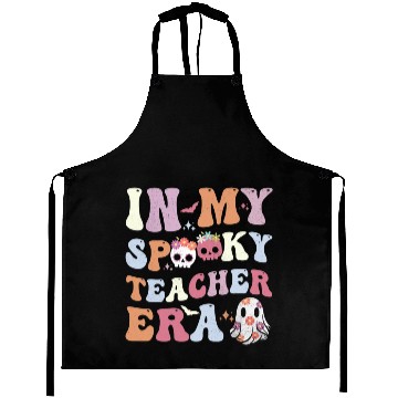 Discover In My Spooky Teacher Era Halloween Aprons