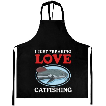 Discover Catfish Fishing Love Catfishing Aprons