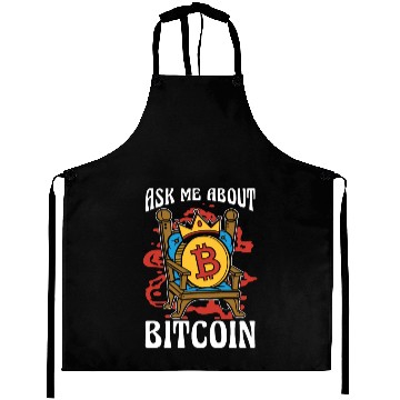 Discover Cryptocurrency Ask Me About Bitcoin Stock Market Aprons