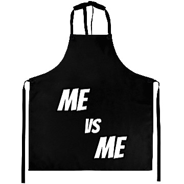 Discover Me vs Me (white) Aprons