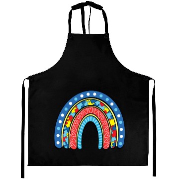 Discover Autism Rainbow Aprons