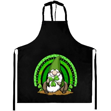 Discover St patrick Gnome Rainbow Aprons