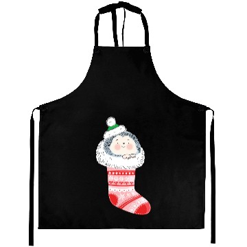 Discover Holly Jolly Hedgehog Aprons