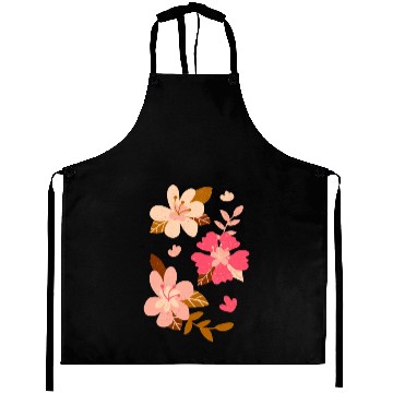 Discover Pink Hibiscus Flowers Aprons