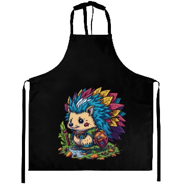 Discover Hiking Hedgehog: An Adorable Yu-Gi-Oh Inspired Con Aprons