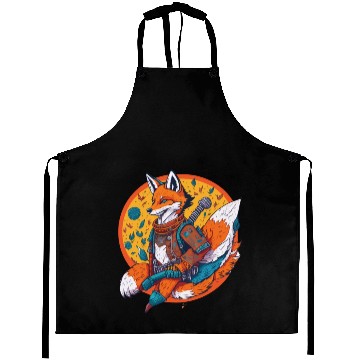 Discover Space Cowboy Fox Aprons