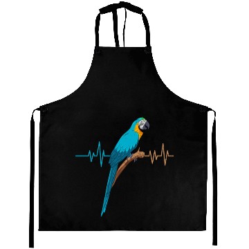 Discover Macaw Heart Beat Parrot Bird Parrots Macaws Aprons