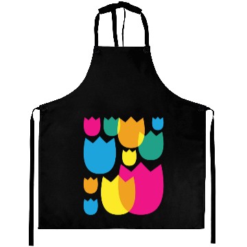 Discover Tulips Retro Florist Flowers Tulip Aprons