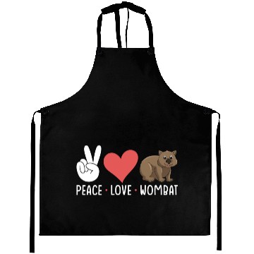 Discover Wombat Love Aprons