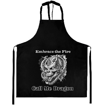 Discover Embrace the Fire, Call Me Dragon Aprons