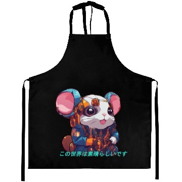 Discover R3d DataHam // Cyberpunk Hamster Aprons