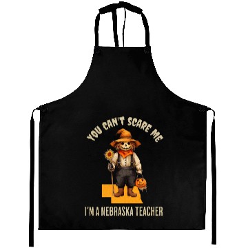 Discover I’m a Nebraska Teacher Halloween Fall Autumn Aprons