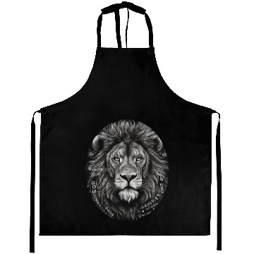 Discover Lion wake up Aprons