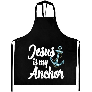 Discover Jesus Is my Anchor Aprons