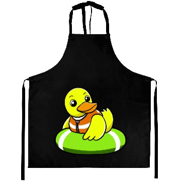 Discover A Lazy Duck Is Swimming Aprons