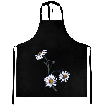 Discover Beautiful Daisies In The Garden Aprons