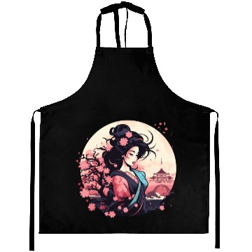 Discover Geisha of Japan Aprons