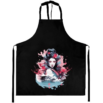 Discover Geisha of Japan Aprons