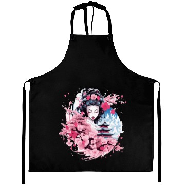 Discover Geisha of Japan Aprons