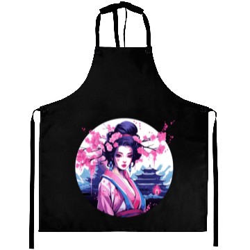 Discover Geisha of Japan Aprons
