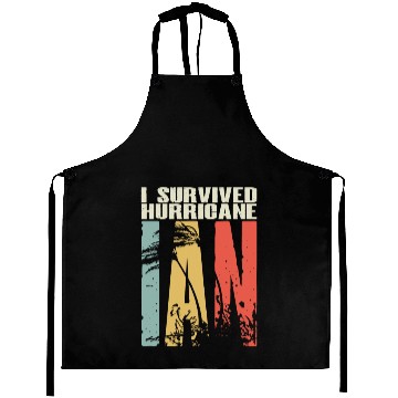 Discover I Survived Hurricane Ian Aprons
