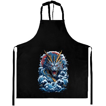 Discover Oceanic Dragon Aprons